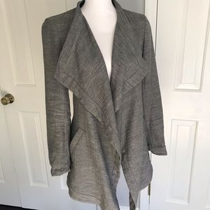 Light wool cardigan